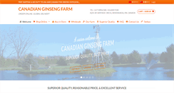 Desktop Screenshot of canadianginsengfarm.com